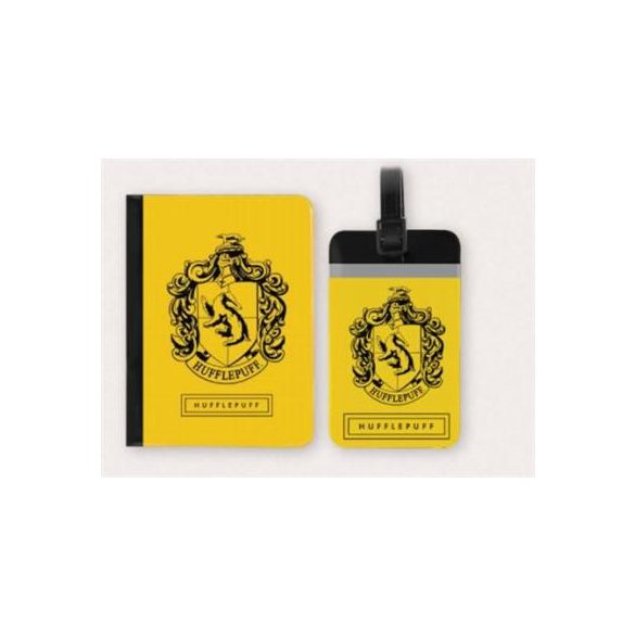 Harry Potter - Tag + Passport cover SET Hufflepuff-604285