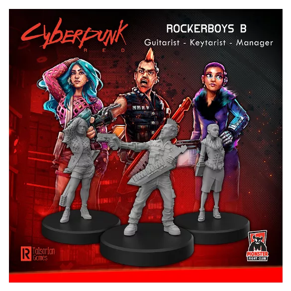 MFC - Cyberpunk RED - Rockers A minifigura szett
