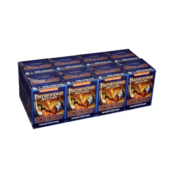 Pathfinder Battles - Dungeons Deep - Standard Booster Brick (8 Packs) - EN-WZK71815