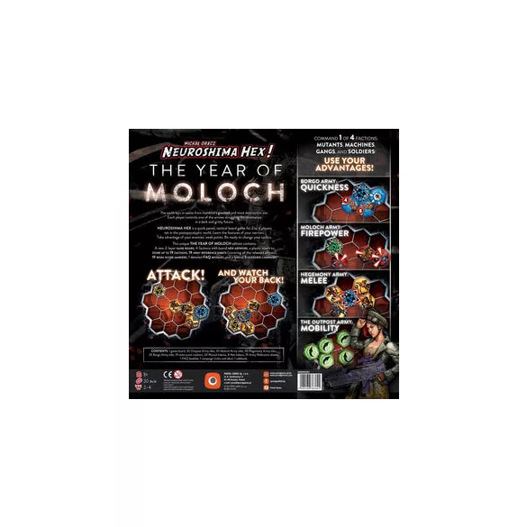 Neuroshima Hex 3.0 The Year of Moloch - EN-38362