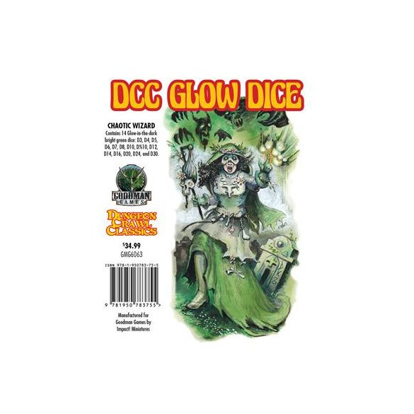 DCC Glow - Dice Chaotic Wizard-GMG6063