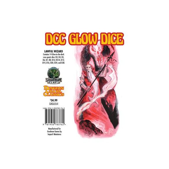 DCC Glow - Dice Lawful Wizard-GMG6064