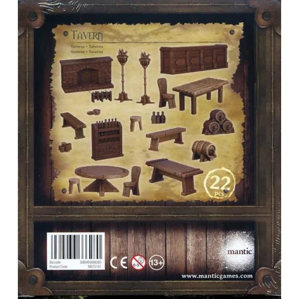Terrain Crate - Tavern terepkészlet - angol kiadás