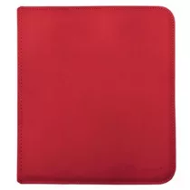 UP - 12-Pocket Zippered PRO-Binder - Red-15743