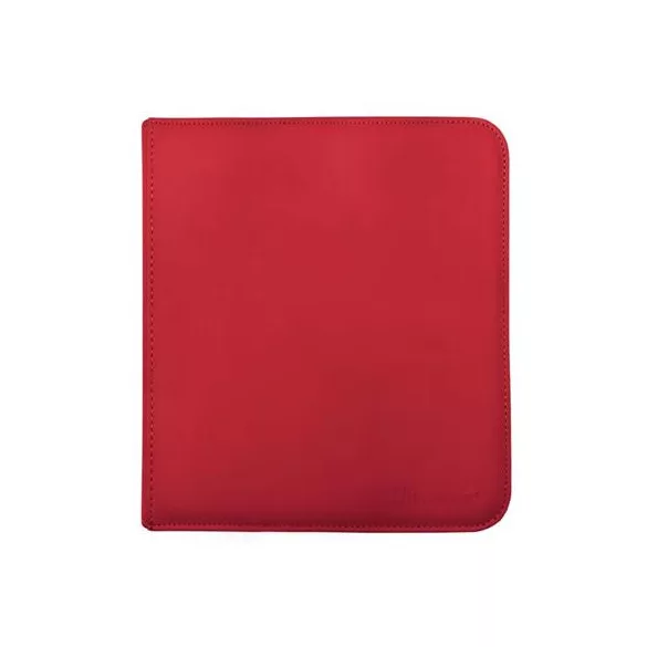 UP - 12-Pocket Zippered PRO-Binder - Red-15743