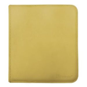 UP - 12-Pocket Zippered PRO-Binder - Yellow-15745