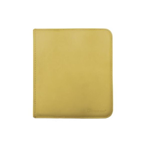 UP - 12-Pocket Zippered PRO-Binder - Yellow-15745