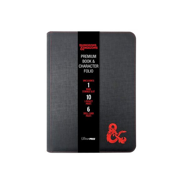UP - Dungeons & Dragons Premium Zippered Book & Character Folio-18585