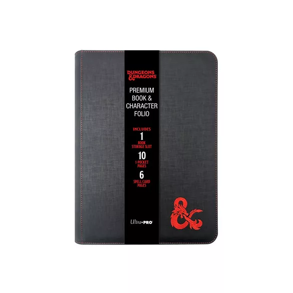 UP - Dungeons & Dragons Premium Zippered Book & Character Folio-18585