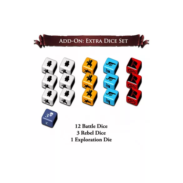 Europa Universalis: Price of Power Extra Dice Set kockakészlet