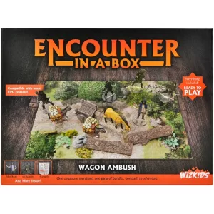 WizKids Encounter in a Box: Wagon Ambush rajtaütés jelenetkészlet
