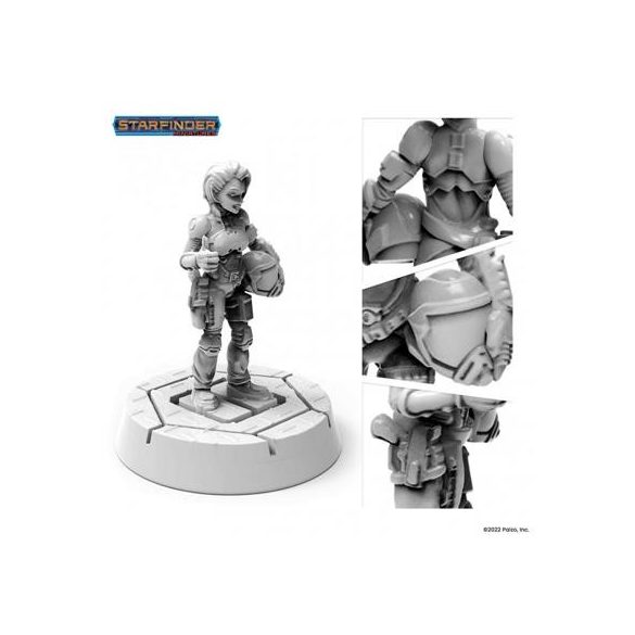 Starfinder Miniatures: Halfling Pilot - EN-PSF0008