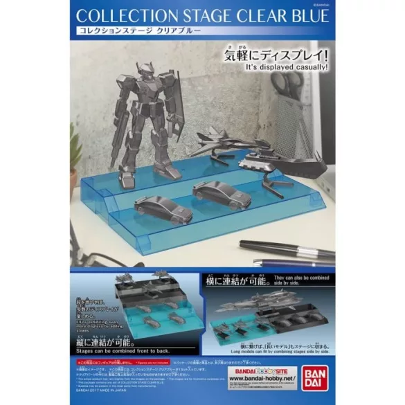 Bandai - COLLECTION STAGE CLEAR BLUE-80025P