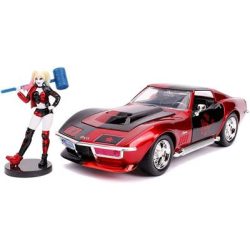 DC Comics Harley Quinn 1969 Chevy Corvette 1:24-253255019