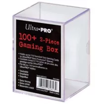 UP - 2-Piece Storage Box - for 100+ Cards - Clear-82623