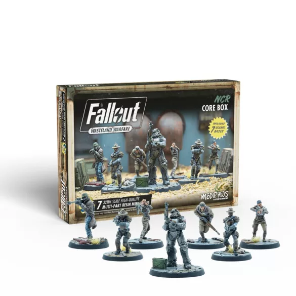 Fallout: Wasteland Warfare – NCR Core Box miniatűr készlet (EN)