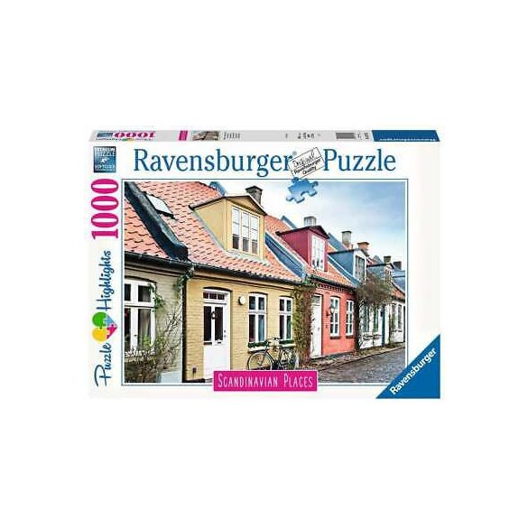 Ravensburger - Häuser in Aarhus, Dänemark 1000pc-16741