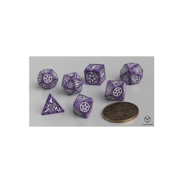The Witcher Dice Set Yennefer - Lilac and Gooseberries-SWYE03