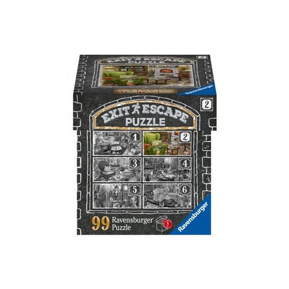 Ravensburger EXIT Puzzle - Im Gutshaus - Zimmer 2 - 99pc - DE/FR/IT/NL/EN/SP-16878