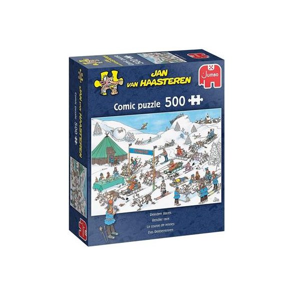 Jan van Haasteren - Reindeer Races - 500pcs-8710126200513