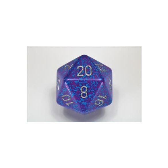 Chessex Speckled 34mm 20-Sided Dice - Silver Tetra-XS2004