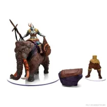D&D Icons of the Realms: Snowbound - Frost Giant and Mammoth Premium Set (Set 19)-96077