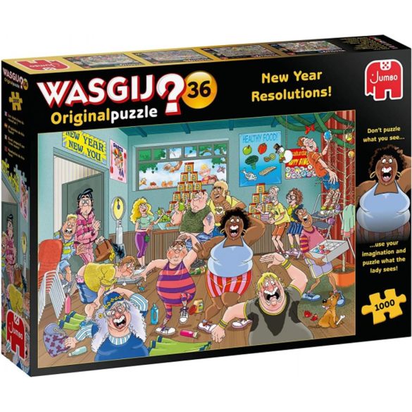 Wasgij Original 36 - Gute Vorsätze fürs neue Jahr! - 1000 Teile-25000