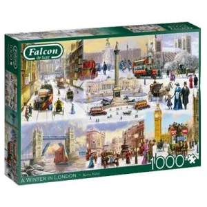 A Winter in London - 1000 Teile-11306