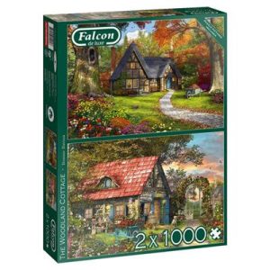 The Woodland Cottage - 2x 1000 Teile-11294