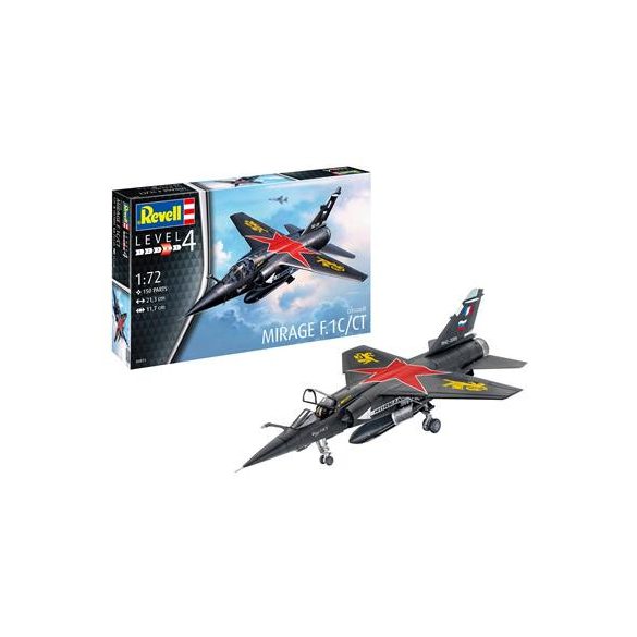 Revell: Dassault Mirage F-1C/CT (1:72) - EN/DE/FR/NL/ES/IT-04971