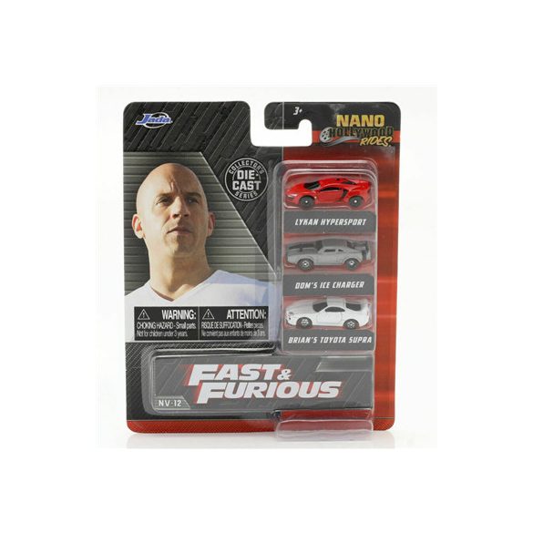Fast & Furious 3-Pack Nano Cars Wave 4-253201004