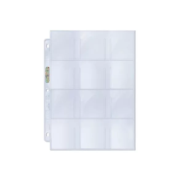 UP - 12-Pocket Platinum Page with 2-1/4" X 2-1/2" Pockets-81423