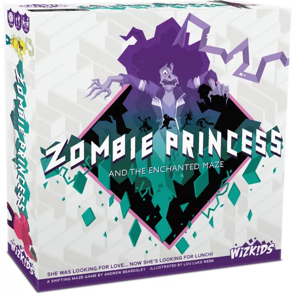 Zombie Princess and the Enchanted Maze társasjáték - angol kiadás