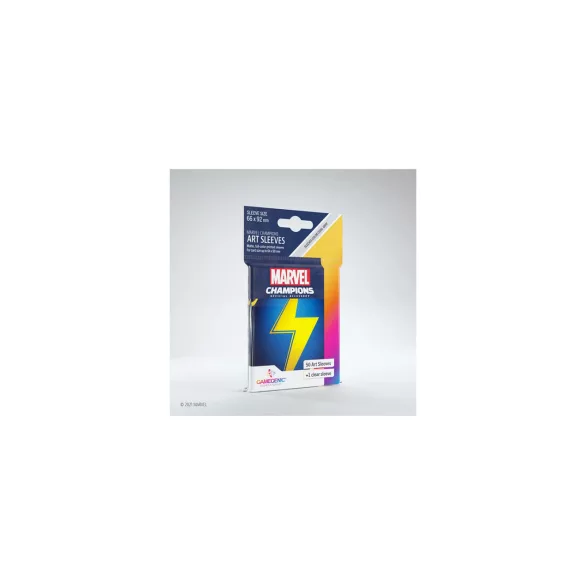 Gamegenic - Marvel Champions Art Sleeves - Ms. Marvel (50 Sleeves)-GGS15009ML