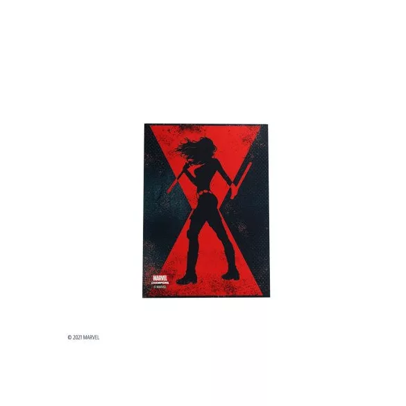 Gamegenic - Marvel Champions Art Sleeves - Black Widow (50 Sleeves)-GGS15010ML