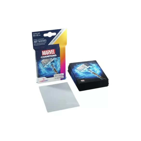 Gamegenic - Marvel Champions Art Sleeves - Thor (50 Sleeves)-GGS15012ML