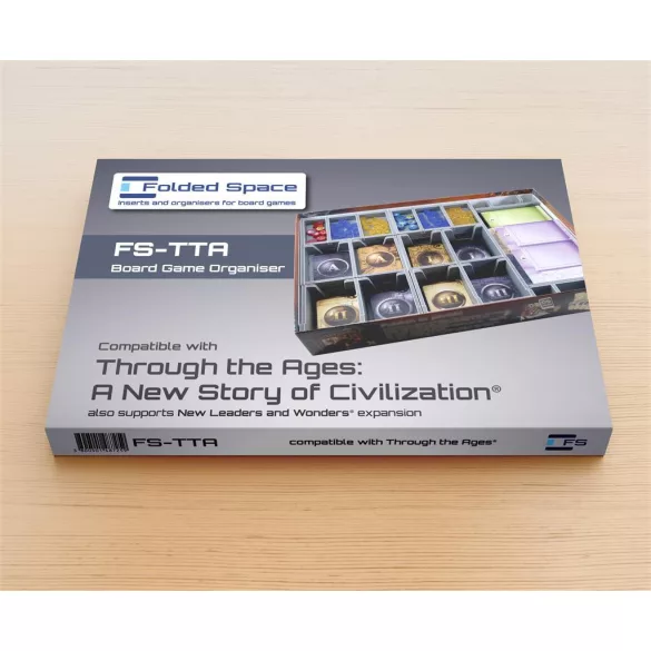 Through the Ages Insert – rendszerező betét a Through the Ages: A New Story of Civilization játékhoz