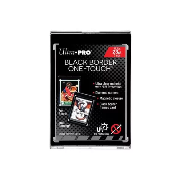 UP - 23PT Black Border UV ONE-TOUCH Magnetic Holder-15747