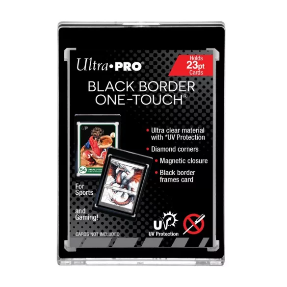 UP - 23PT Black Border UV ONE-TOUCH Magnetic Holder-15747