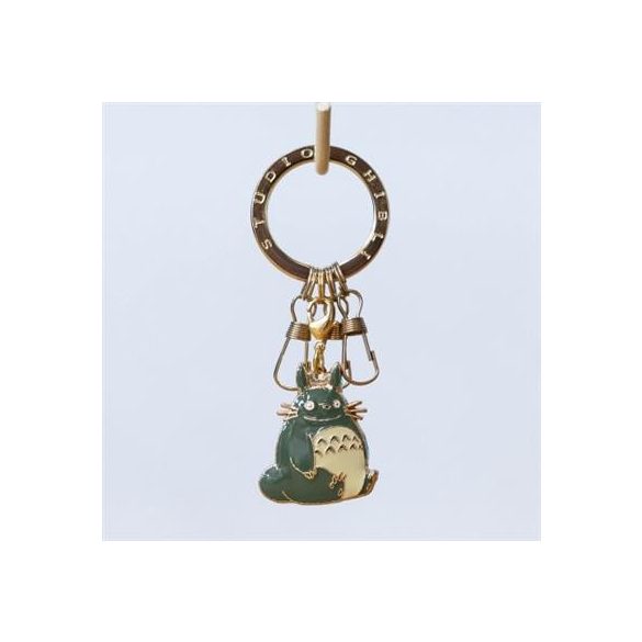 Ghibli - Porte-Clés Totoro Gris Metal Jl31 - Mon Voisin Totoro-BENELIC-13379