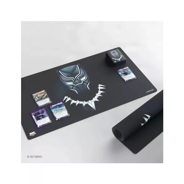 Gamegenic - Marvel Champions Game Mat - Black Panther játékszőnyeg