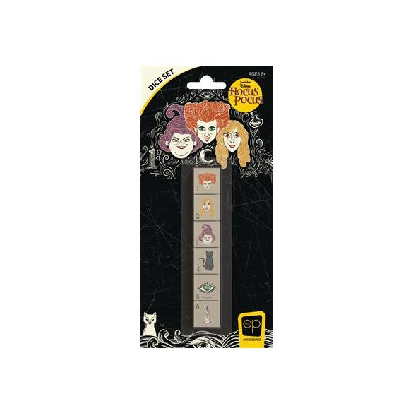 Disney Hocus Pocus Dice Set-AC004-652-002105-24