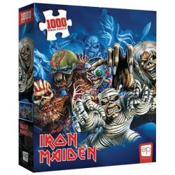 Iron Maiden “The Faces of Eddie” 1000-Piece Puzzle-PZ144-659-002100-0