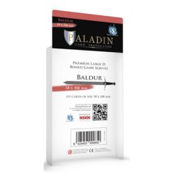 Paladin Sleeves - Baldur Premium Large D 58x108mm (55 Sleeves)-BAL-CLR