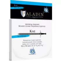 Paladin Sleeves - Kai Premium Square 70x70mm (55 Sleeves)-KAI-CLR