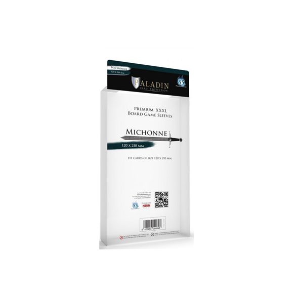Paladin Sleeves - Michonne Premium XXXL 120x210mm (55 Sleeves)-MIC-CLR