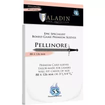 Paladin Sleeves - Pellinore Premium Epic Specialist 88x126mm (55 Sleeves)-PEL-CLR