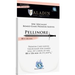 Paladin Sleeves - Pellinore Premium Epic Specialist 88x126mm (55 Sleeves)-PEL-CLR