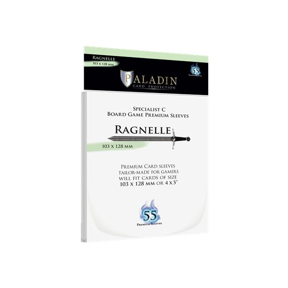 Paladin Sleeves - Ragnelle Premium Specialist C 103x128mm (55 Sleeves)-RGN-CLR