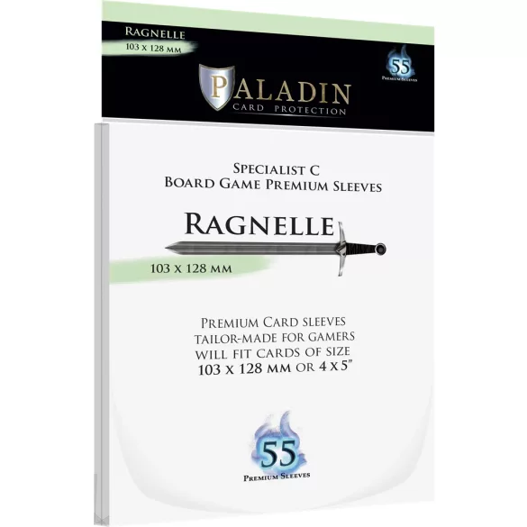 Paladin Sleeves - Ragnelle Premium Specialist C 103x128mm (55 Sleeves)-RGN-CLR